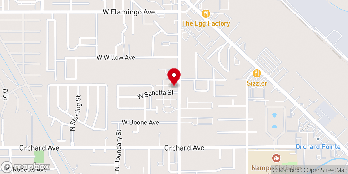 Map showing location of Truth in Love Ministry Corp