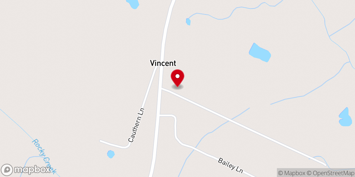 Map showing location of Faith Tabernacle Church