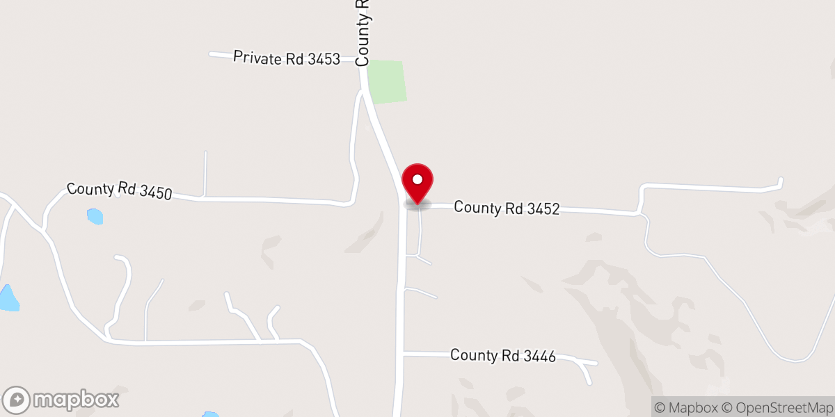 Map showing location of Stillwell Bible Baptist Church