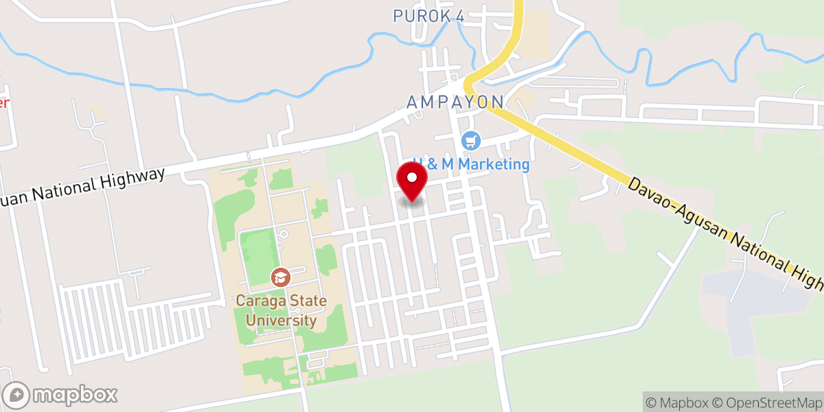 Map showing location of Near Catholic Church