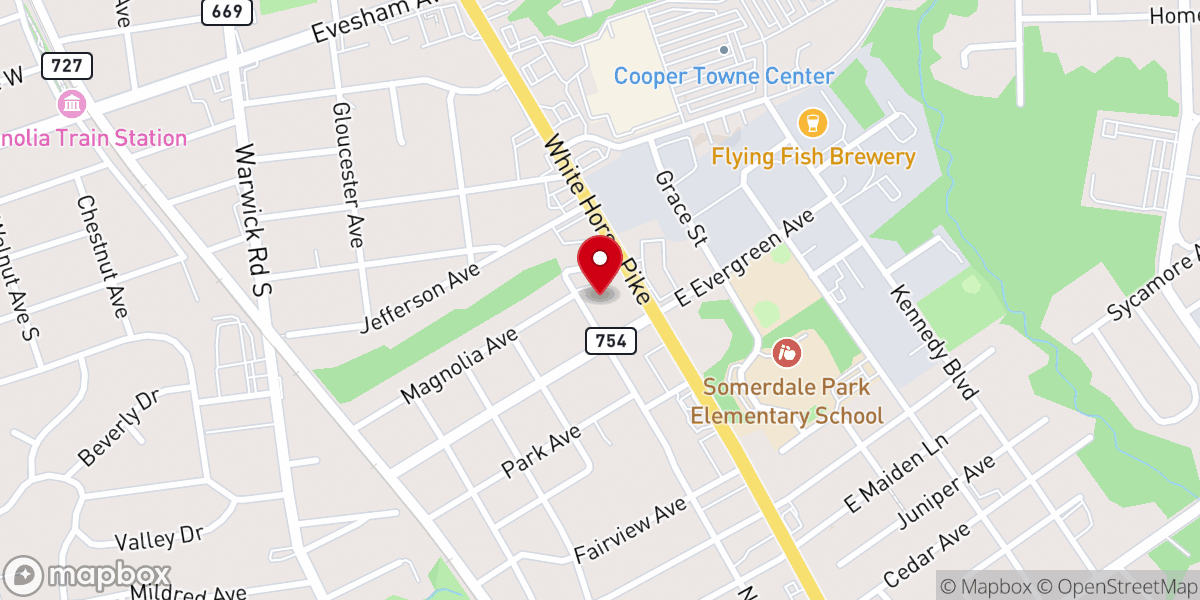 Map showing location of Lion of Judah AG Church