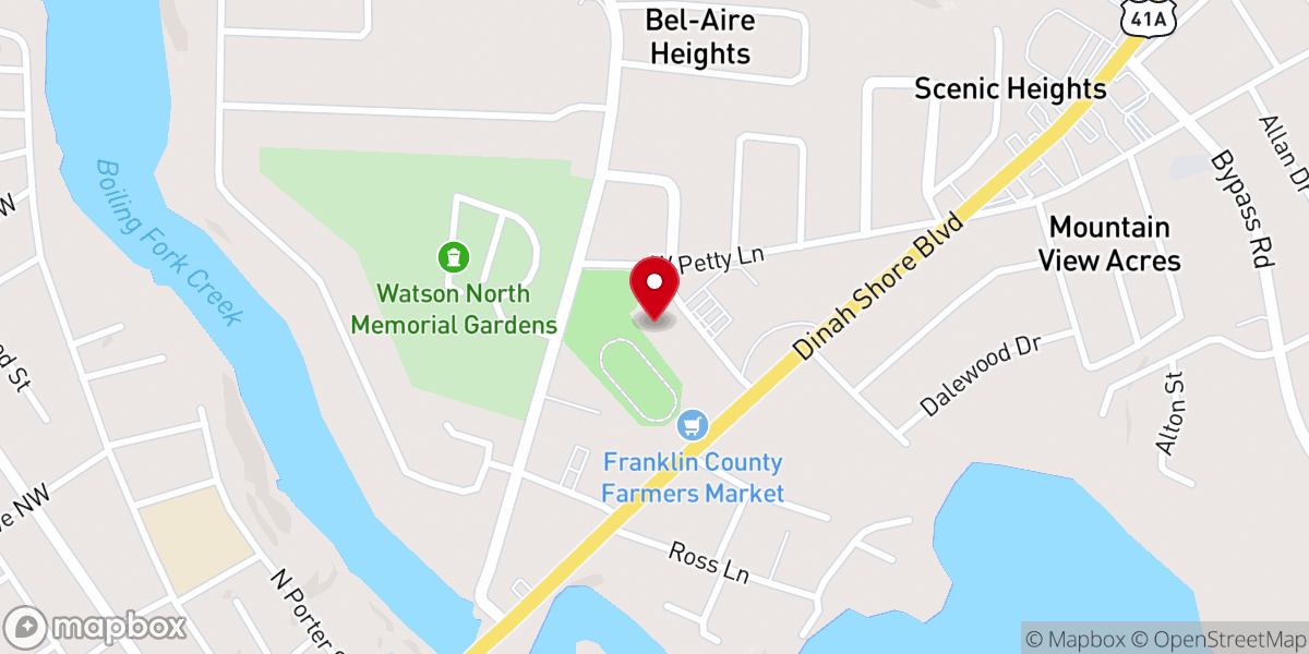 Map showing location of Christians Celebrating Gods Bounty Inc