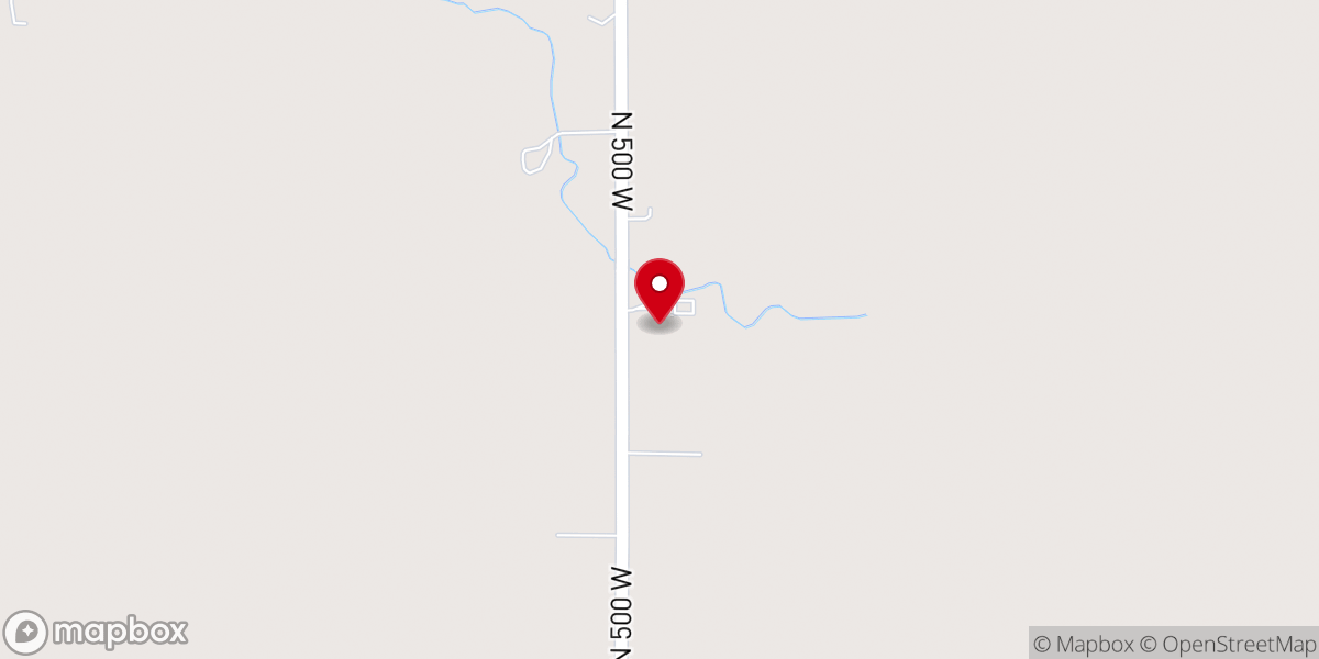 Map showing location of One Way Christian Church