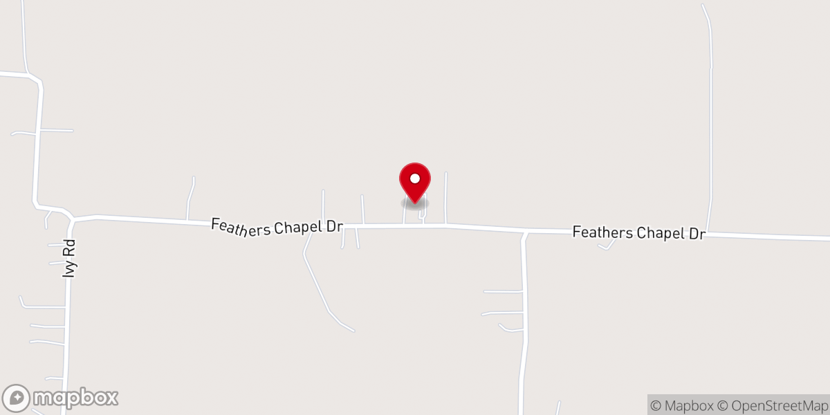 Map showing location of Nollies Chapel Church