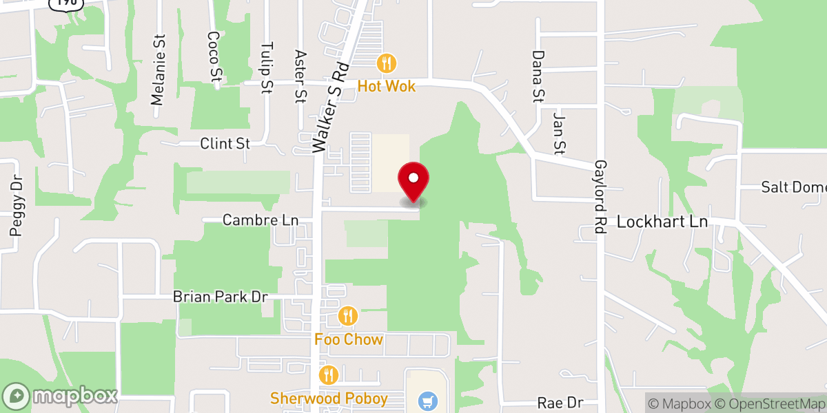 Map showing location of Village Maison Townhomes