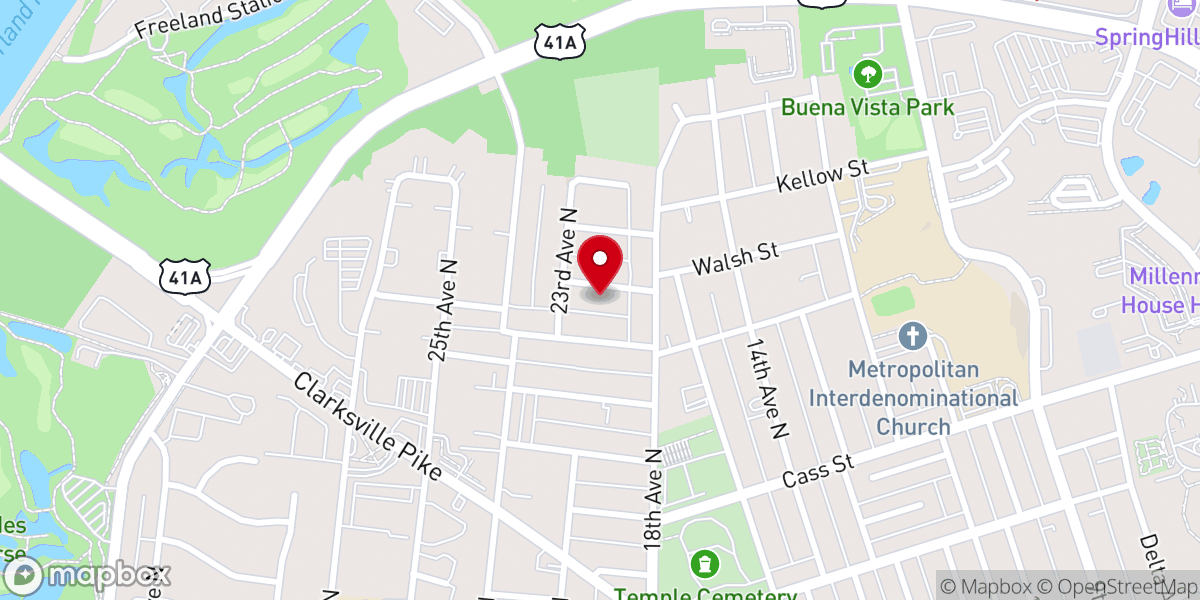 Map showing location of Adventures with Jesus Ministries with John Miller
