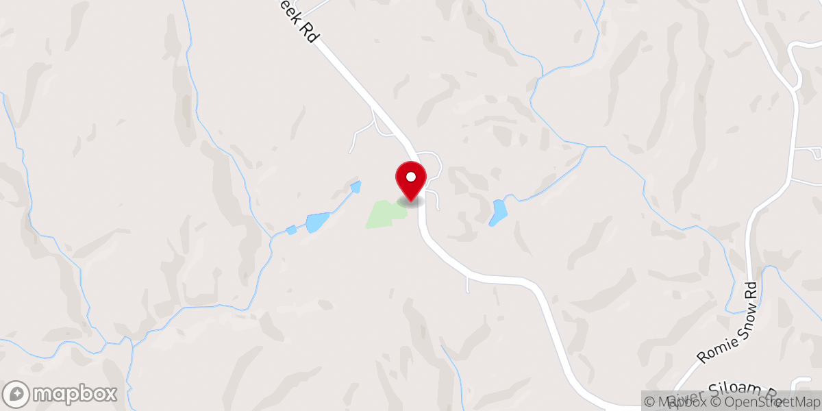 Map showing location of Double Creek Church of Christ