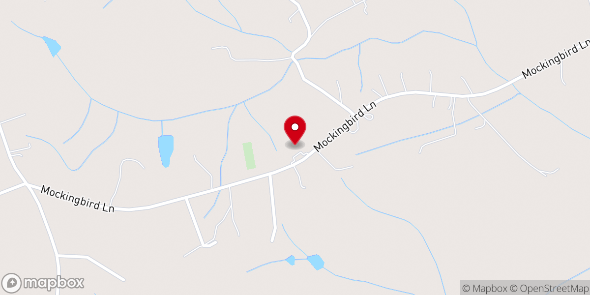 Map showing location of Mt Pilgrim Baptist Church