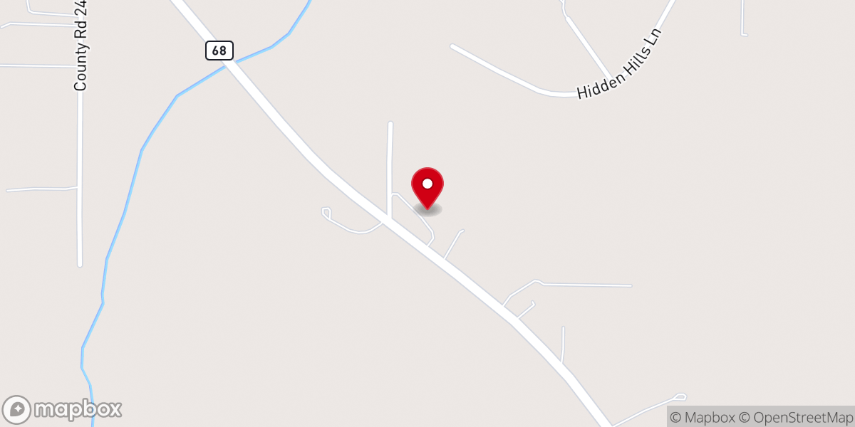 Map showing location of St. James Horse Auction
