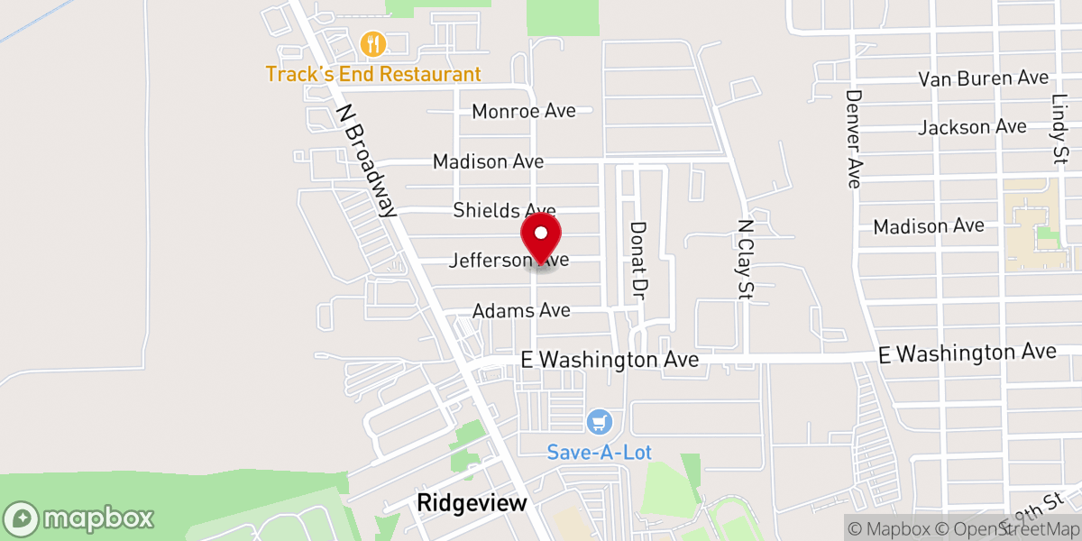 Map showing location of Lord's Fellowship Ministries