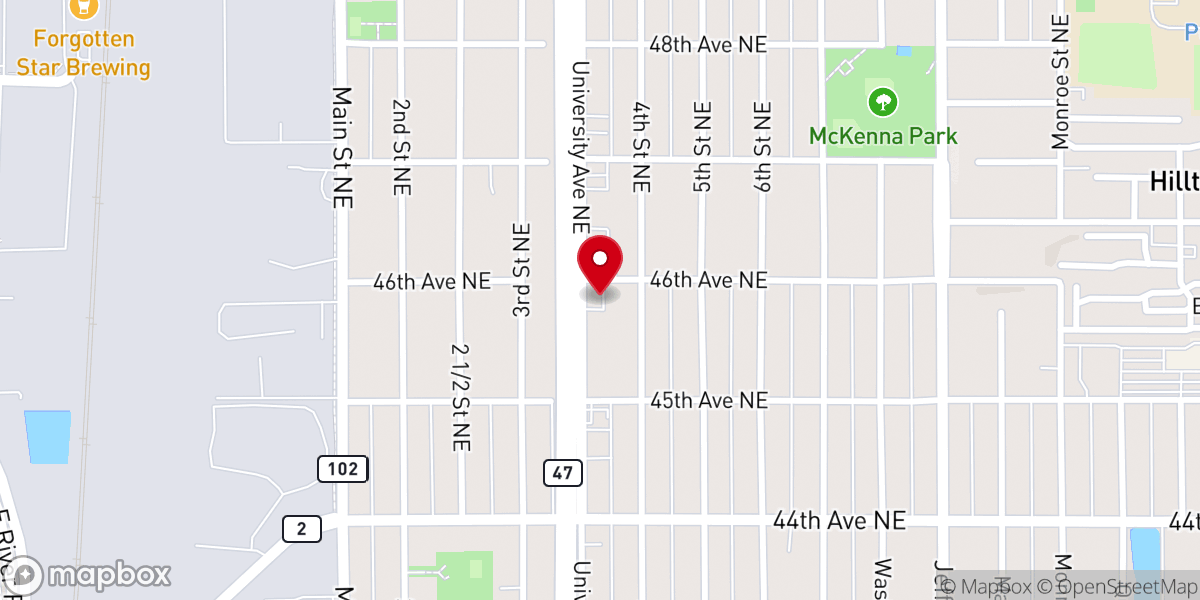 Map showing location of ChristLife Evangelical Church