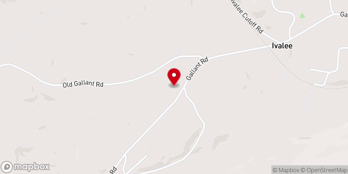 Map showing location of Cross Point Community Church