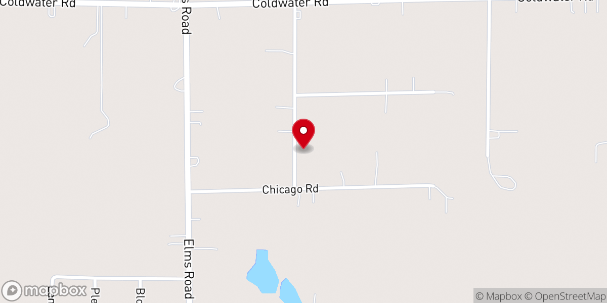 Map showing location of New Covenant Believers Church