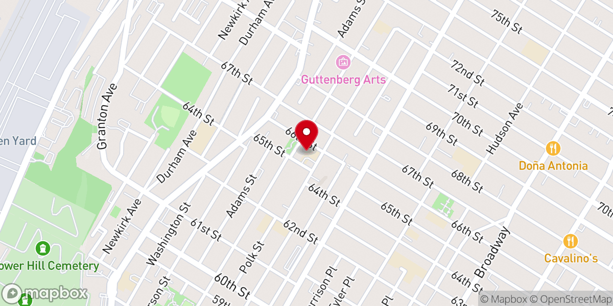 Map showing location of Church of Holy Redeemer