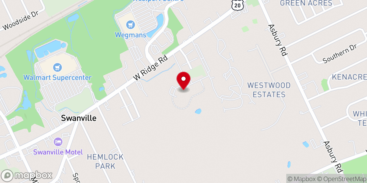Map showing location of Sisters Saint Joseph