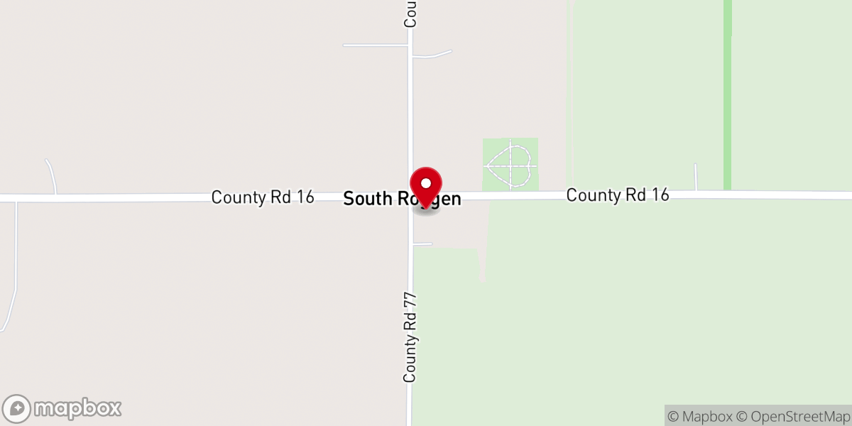 Map showing location of Sacred Heart Catholic Church