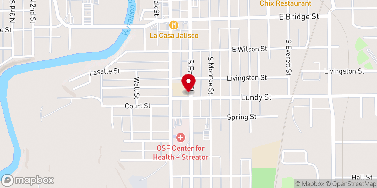 Map showing location of St. Michael the Archangel Catholic School