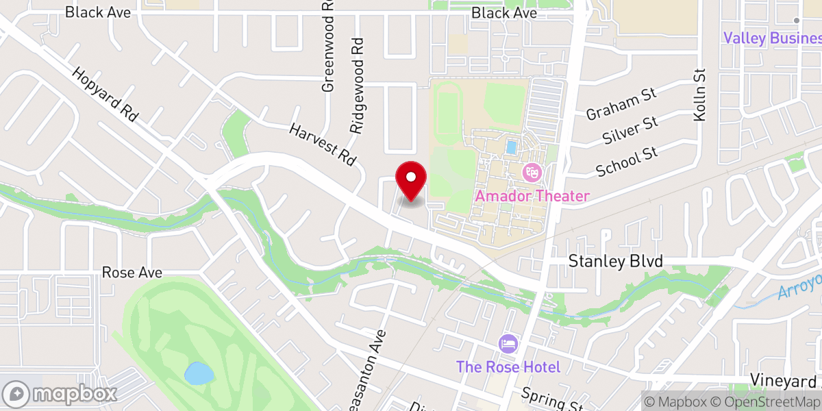 Map showing location of Shining Light Preschool
