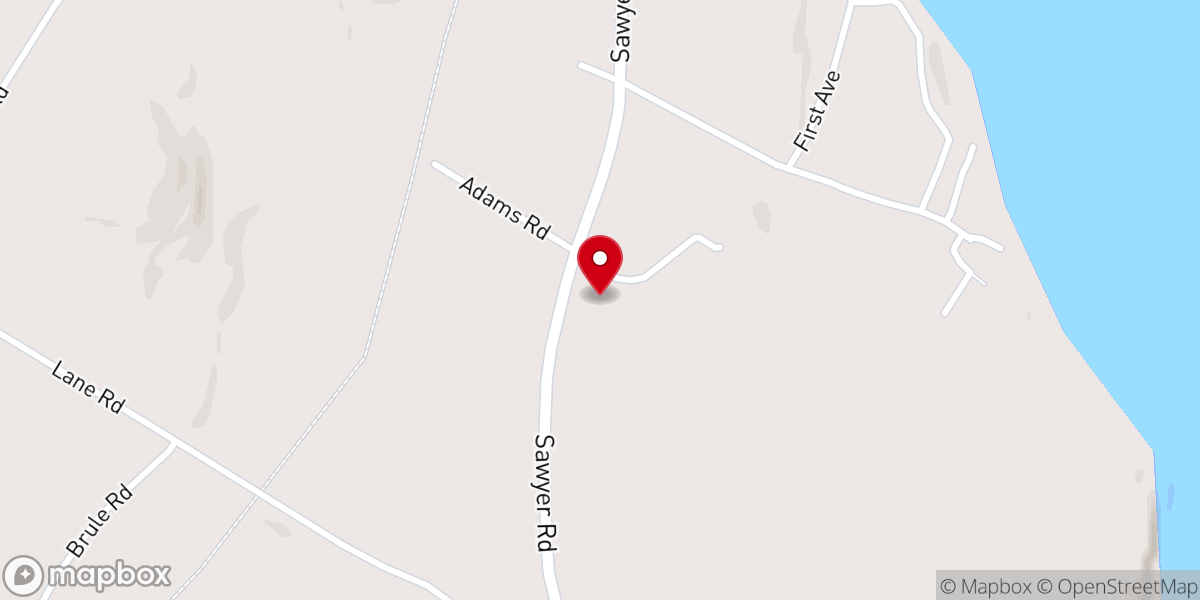 Map showing location of Fellowship Church