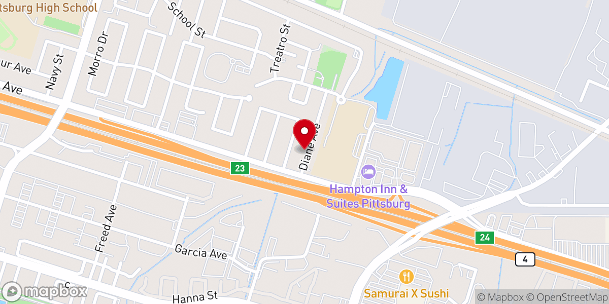 Map showing location of UNITED NATIONS CHRISTIAN CENTER
