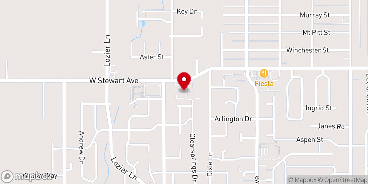 Map showing location of Medford Neighborhood Church