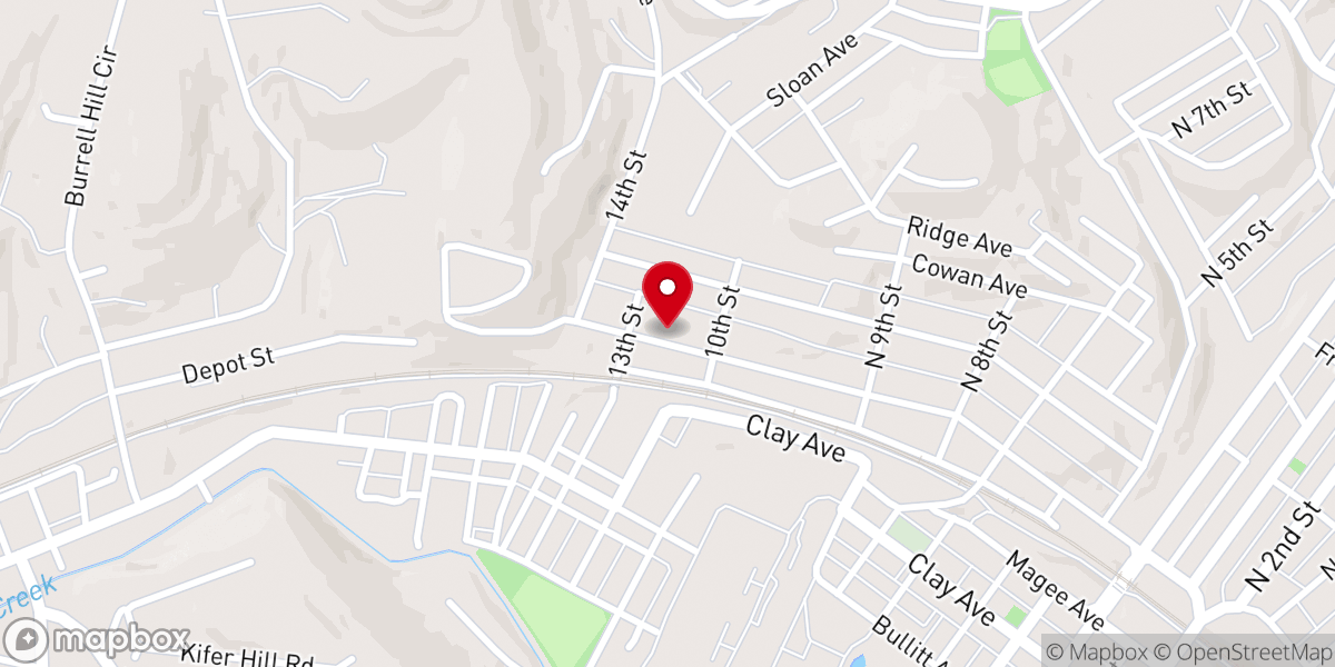 Map showing location of St Demetrius Catholic Church Hall