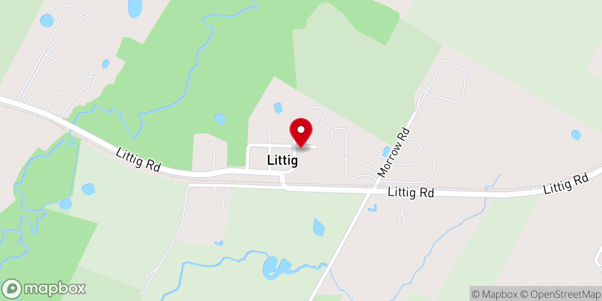 Map showing location of The Church Within Christian Ministry