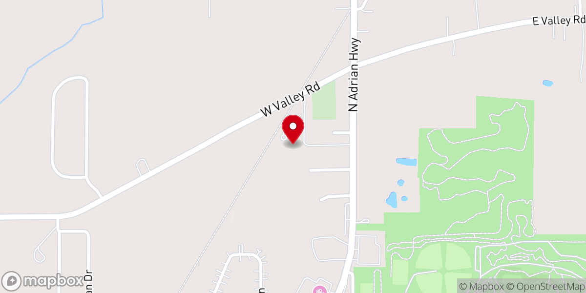 Map showing location of St.John's Lutheran Church, LCMS