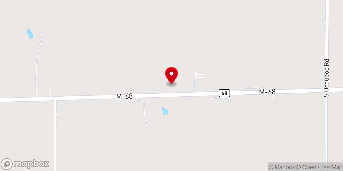 Map showing location of North Country Baptist Church