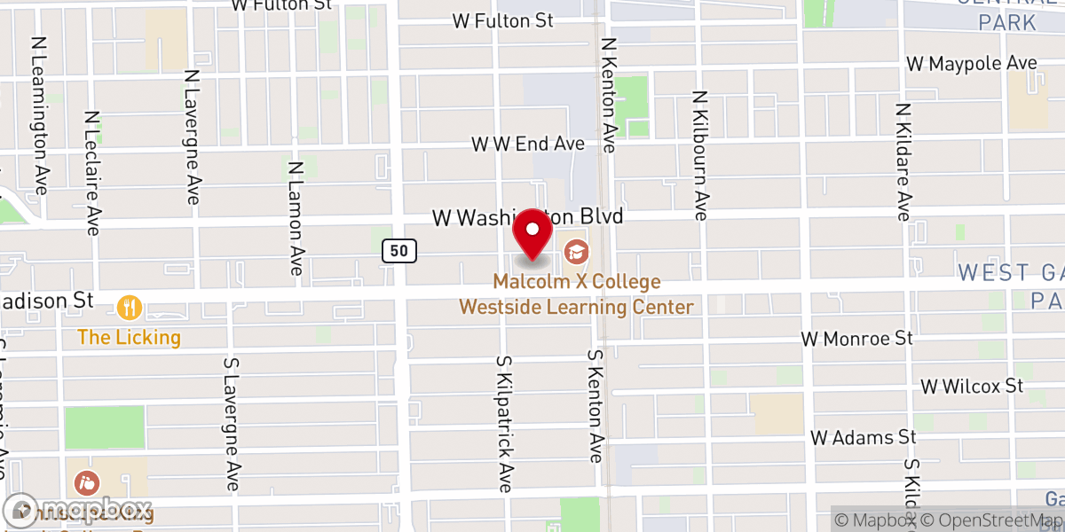 Map showing location of Home of Life Missionary Baptist Church