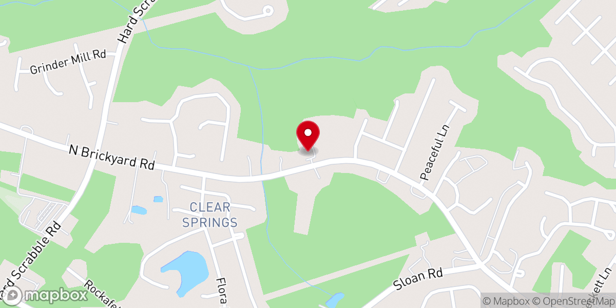 Map showing location of Rhema Word Restoration Ministries