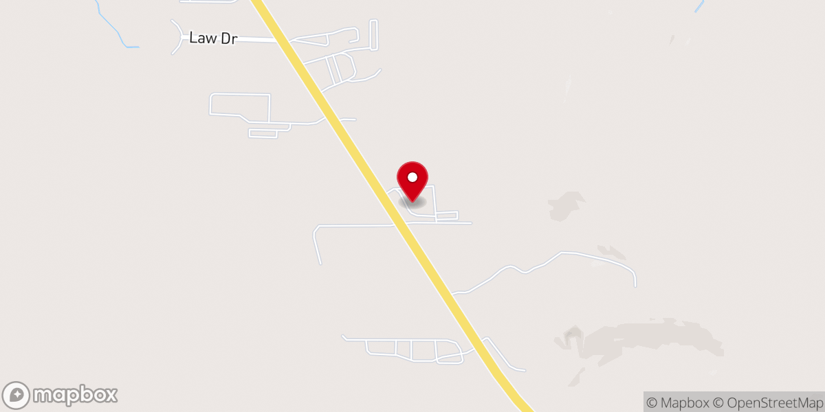 Map showing location of Roscoe Church