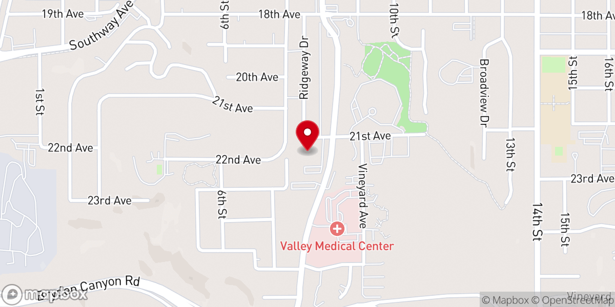 Map showing location of River City Church