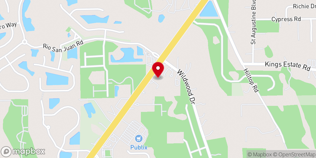 Map showing location of CHURCH OF GOD Centro Cristiano RENACER