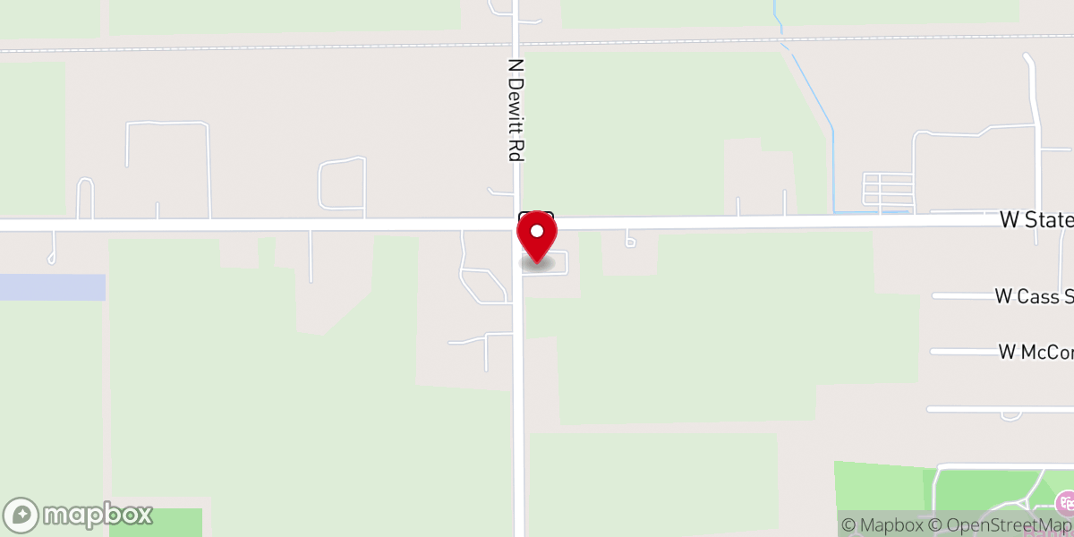 Map showing location of St Johns Church of God