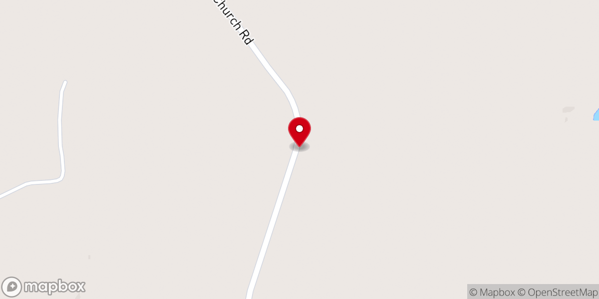 Map showing location of Murphy Ebenezer Baptist Church