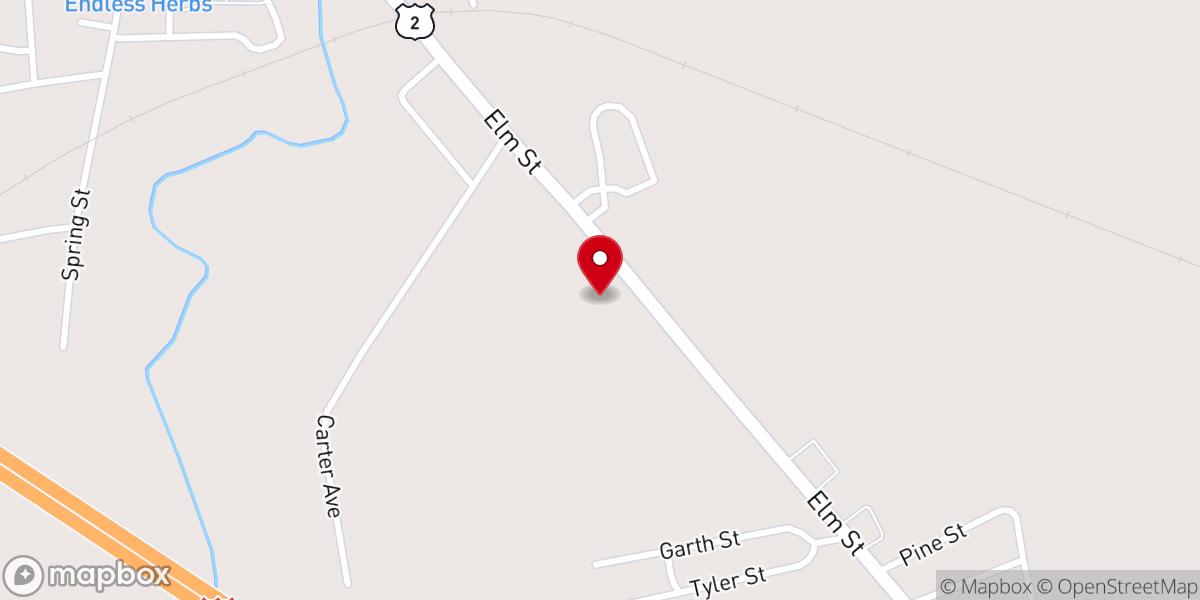 Map showing location of Jubilee Family Worship Center
