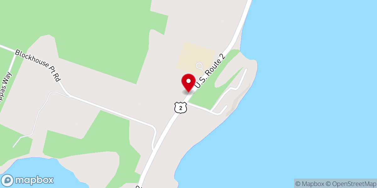 Map showing location of St. Benedict Labre Church