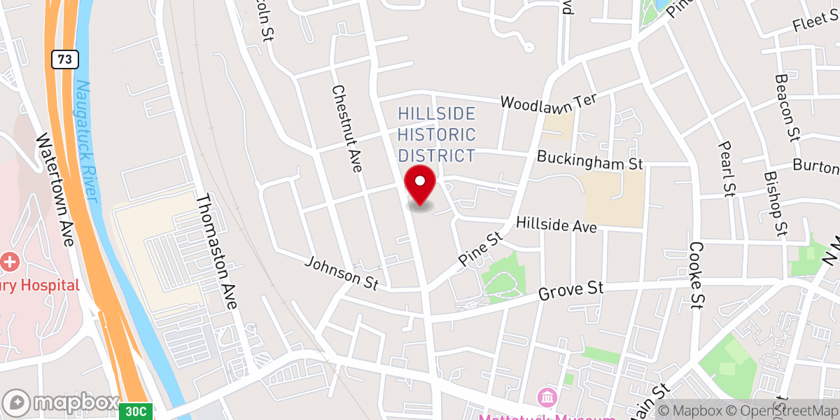 Map showing location of Victory by Grace Church