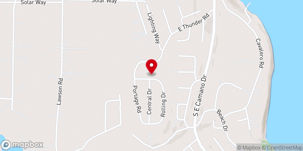 Map showing location of Hart Music School
