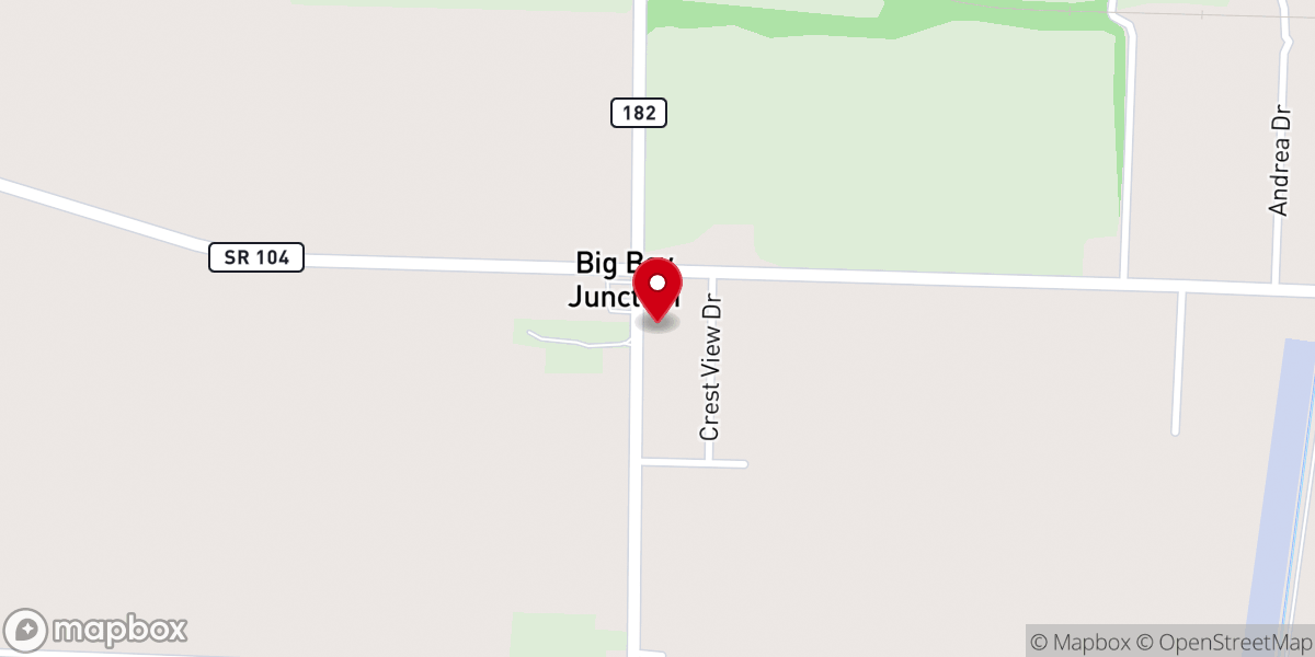 Map showing location of Junction Church of God