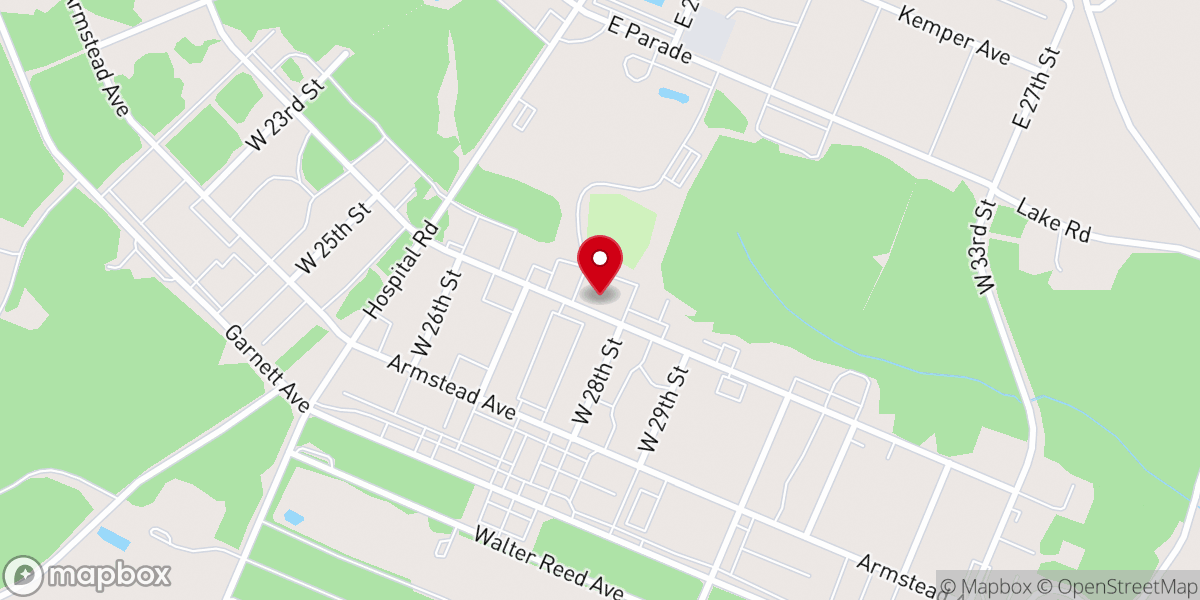 Map showing location of Pickett Post Chapel