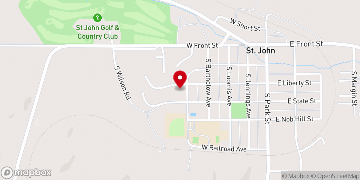 Map showing location of Our Lady of Perpetual Help Catholic Church
