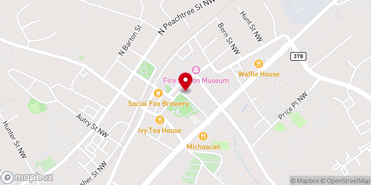 Map showing location of Word of God Evangelical Ministry Inc