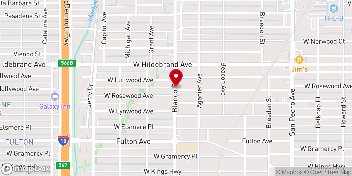 Map showing location of Child Evangelism Fellowship Church