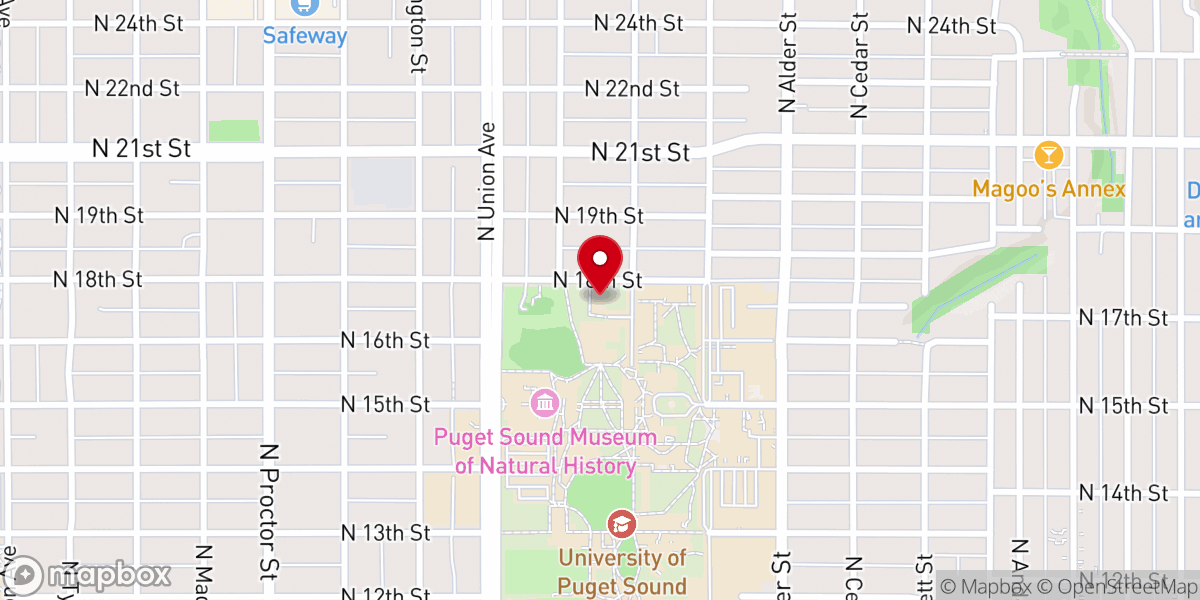 Map showing location of Kilworth Memorial Chapel