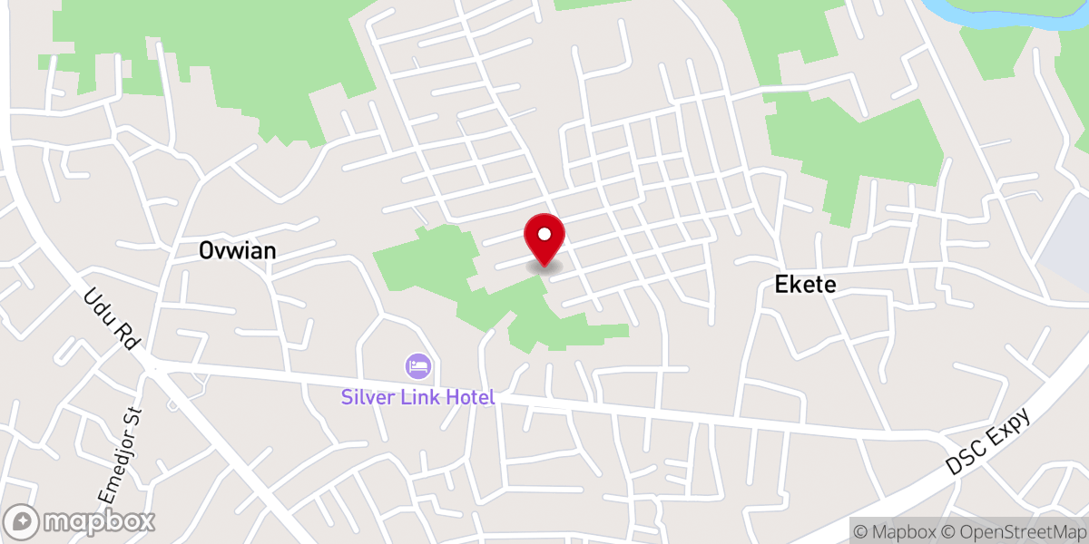 Map showing location of Anglican Church of Ascension