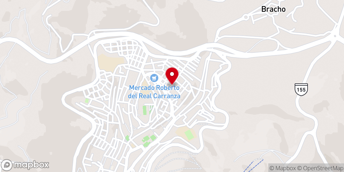 Map showing location of 98020 Zacatecas, Zac.