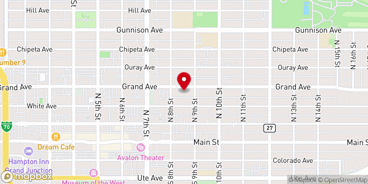 Map showing location of Christian Science