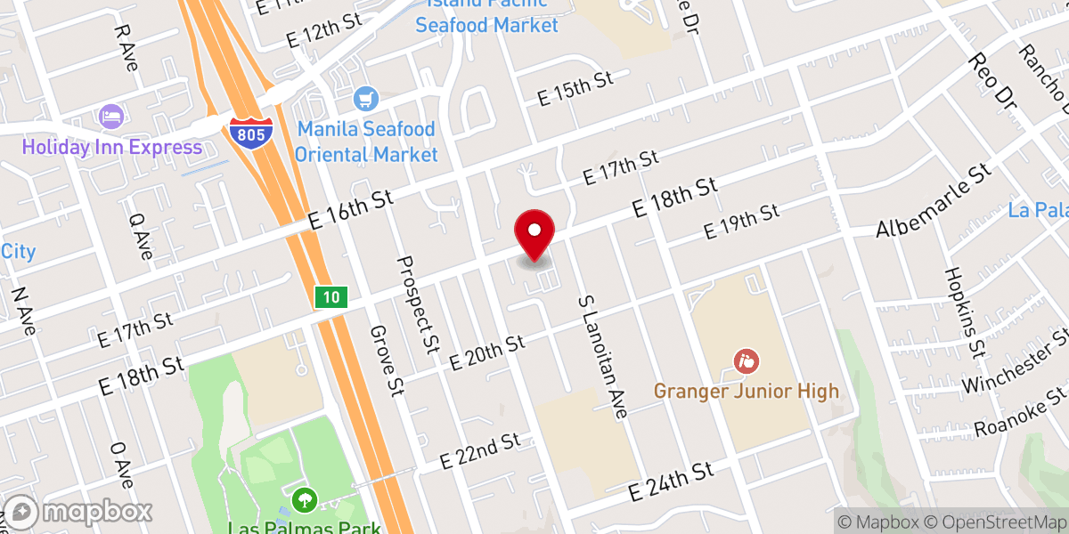 Map showing location of Faithful Ambassadors Bible Baptist Academy